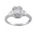 A4084640 Bague en Or Blanc 750°/°° et Diamants